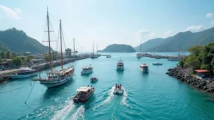 Tender Traffic Etiquette: Sharing a Busy Komodo Waterfront